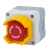 12345孔按钮开关控制盒启动停止指示灯 户外防水工业加厚塑料箱体 三孔指示灯+红绿平钮 DZ