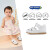 江博士（DR·KONG）夏季女童百搭纯色步前鞋 宝宝学步鞋 国货婴儿小白鞋 儿童健康鞋 白色 21码 适合脚长约12.0-12.6cm