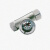 金格羽不锈钢304叶轮水流指示器 SG-YL11-1铸钢偏心叶轮视镜内螺纹视的 碳钢DN32(1-寸2)四氟叶轮