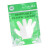 伏兴 一次性手套 塑料透明手套厨房清洁餐具卫生PE薄膜手套 100只/包 加厚款