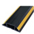 Denilco PVC软线槽地面耐踩防滑明装压线槽【黄线黑宽50mm*长1m】	