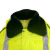 曼睩XY104厚棉衣黄色加厚生物绒内胆可拆卸反光棉衣防汛保暖雨衣