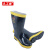久工保 消防靴子防护胶鞋 JGB-XF014 （双） 黑色高帮 44