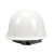 瑞可特  RTF07 ABS安全帽 建筑工程工地户外施工电工国标加厚防砸抗冲击头盔 盔式（白色） 