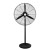 海斯迪克 HKL-1077 应急防暑风扇 工业商用风扇 强力电风扇 挂壁款 铝叶 500型(3m电线)