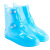 卫卿 防雨鞋套 防滑软胶款耐磨防水中筒靴套 蓝色 （40-41码） 