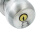 沸耐笙 FNS-21967 双球形锁房门锁球型锁 不锈钢 中心距70mm 1把