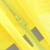 联嘉  反光连体雨衣 警示雨披 长款荧光黄 3XL码（185）