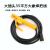 炅石焊线钳35²（焊线4米）插头直径13mm 电焊机优质焊把线插头DHQ-13-35-4