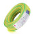 金龙羽 国标铜芯电线电缆单芯多股软线BVR 2.5平方电线100米/卷 黄绿双色