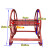 喷雾器打机100米卷管架软管收管架农用高压电镀打管架水管架 100米绕管架裸架