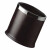 步鑫 圆形双层房间垃圾桶 室内果皮桶 GPX-45 黑色烤漆