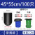 环卫专用平口垃圾袋加厚大号商用厨房环保超大拉圾袋垃圾桶黑色80 90*100cm常规50个