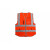 舜发(sfvest)反光包边多口袋款反光马甲 交通环卫施工服 不含印字 SVM-1002大红色M