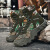 梦香荷军勾靴大码登山鞋中帮防水探险救援工装沙漠战术靴野练战地野战靴 802棕色 39