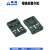 简易PCB线路板DIN导轨底座安装支架PCB模组安装固定量大价优 型号：DRG-01  绿色 一对 1-99套