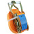 奈鑫 货车双钩拉紧器紧绳器 捆绑带涤纶紧固带加厚棘轮拉紧器 3.8cm宽（2T）5米 