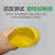 谋福 黄色圆形利器盒 医疗一次性废物盒 1升圆形（3个装）