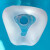 YHGFEES9呼吸配件机呼吸配件机梦幻FX鼻罩面罩框架支架固定架M码 mirage fx鼻罩框架中码