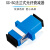 沃数 光纤衰减器 SC-SC（UPC）1dB 单芯 工程电信级光衰耗器法兰式转接耦合对接头 塑料款 1个