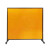 佩达韦 焊接屏障防弧光软板电焊遮光板电焊遮光帘  （TY）-定制 1800*2500 2mm 橘红色 框架压条款