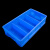 塑料配件多格元物料周转筐螺丝收纳盒加厚分类工具分 大6格蓝内格尺寸185*120*98