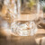掬涵软木塞高硼玻璃瓶装饰摆件微景观玻璃罐收纳干花标本瓶小型精致 J (9.8cmX6cm)
