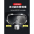 防尘焊工电焊防粉尘防烟工业级活性炭棉透气口鼻罩焊接专用头戴式 防毒面罩+高清护目镜
