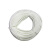 白色硅胶玻璃纤维管绝缘耐高温电线保护套管阻燃防火自熄管定纹管 10mm/50米
