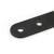 冰禹 BYlj-131 加厚不锈钢角码黑色固定件支架层板托 90度直角角码三角支架 黑色直片46×16mm（10个）配螺丝