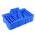 长方形周转箱塑料零件配件盒螺丝元件物料盒加厚养鱼龟可叠加 白色9号195*146*65