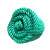 鸣固 尼龙绳 塑料绳耐磨物流绳户外手工编织货车捆绑绳绿色绳子10mm（100米/捆）