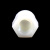 工耐德 尼龙盖型六角螺母 白色塑料螺母 防尘防锈 单位：包 尼龙螺帽白色M12 100个 