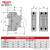 德力西电气保险丝熔断器RT18圆通型芯子高温玻璃保险管底座带灯 25A