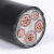 Gowung动力电力电缆70YJV铜芯室外抗老化电线 4芯70平超国标(1米)
