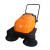 超洁亮（SUPER·CLEAN）AS-690 电瓶式扫地机 地面清扫机 工厂用小区物业学校工业清扫机 橙色