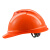 盾守安全帽加厚国标ABS防砸透气头盔建筑工地施工免费印字V型旋钮桔