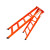 步步稳  折叠梯碳钢双侧梯 加厚商用室内工程人字梯 1.5米碳钢
