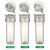 10寸滤瓶2分4分PET透明过滤瓶净水器配件净水机前置过滤滤筒 4分口滤瓶+4分对丝头
