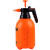 艾克 AIKE 气压式喷雾水壶喷雾器喷壶印花不透明打气喷壶 2L橙红色（3个装）