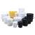 之琪卧 塑料桶密封塑胶包装桶水桶1 2 3 4 5 KG公斤L升加厚涂料桶 10L黑色