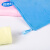 洁净抹布GMP车间抹布药厂擦拭毛巾生物实验室吸水抹布清洁抹布 夹毛巾 蓝色1条 30X50CM