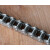 DYQT304不锈钢链条工业传动非标定制耐高温单排双排弯板滚子传送链
