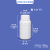 水杉水杉密封试剂瓶食品级化工瓶消毒液分装瓶500ML1L广大口塑料圆瓶 250ML-乳白色45大口径款