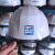 京汇莱中国建筑安全帽工地高端工程头盔国标白色工作帽领导定制logo 白色