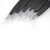 海斯迪克 HKQS-180 镊子6件套 黑色尖头弯头不锈钢镊子 1mm精密镊子 镊子6件套