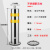 定制不锈钢警示柱加厚反光路桩防撞柱车位立柱桩钢管隔离柱不锈钢地桩 活动内锁114*600