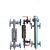 OLOEY锅炉自动水位控制报警器电极式传感器平板双色水位计液位探针蒸汽 单极探针（螺纹14x1.5）