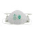 代尔塔 FFP2级头戴式儿童防护口罩 高效防尘专业防护防病毒雾霾流感  舒适防护20只装 104017 13252