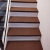 楼梯踏步可裁剪实木楼梯纯色踏步脚踏自粘防滑地毯大理石 黑色 定制